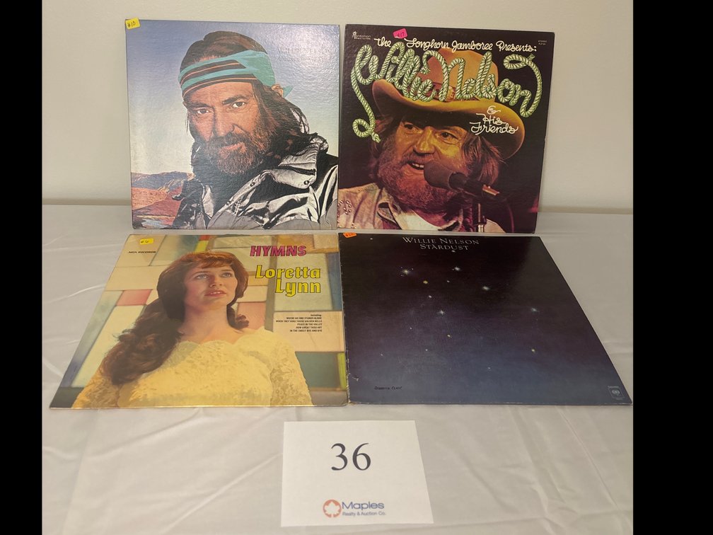 Willie Nelson/ Loretta Lynn Vinyl Records