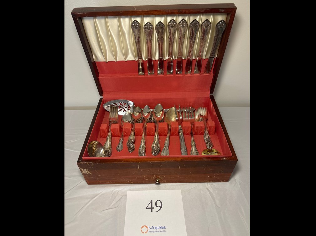Oneida Silver Flatware Set