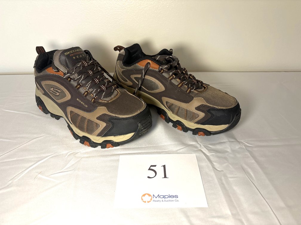 Size 10.5 Sketchers Water Repellant Outdoor Shoes