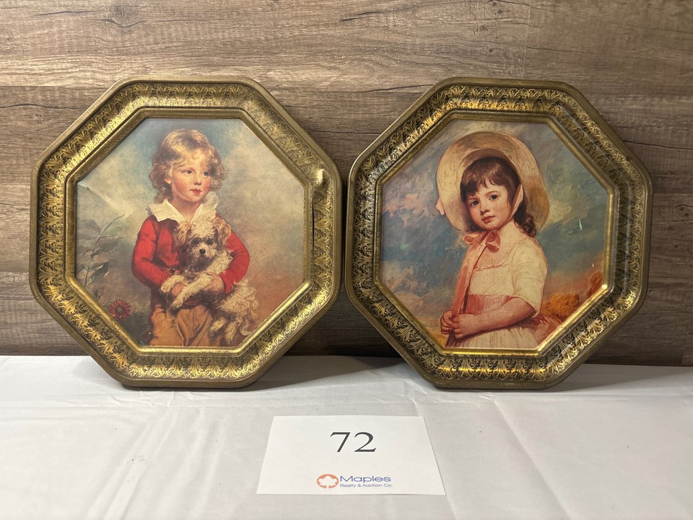 Antique Metal Paintings