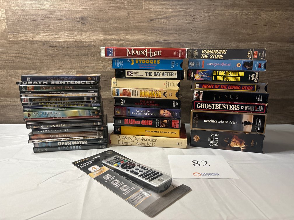 DVDs / VHS Tapes