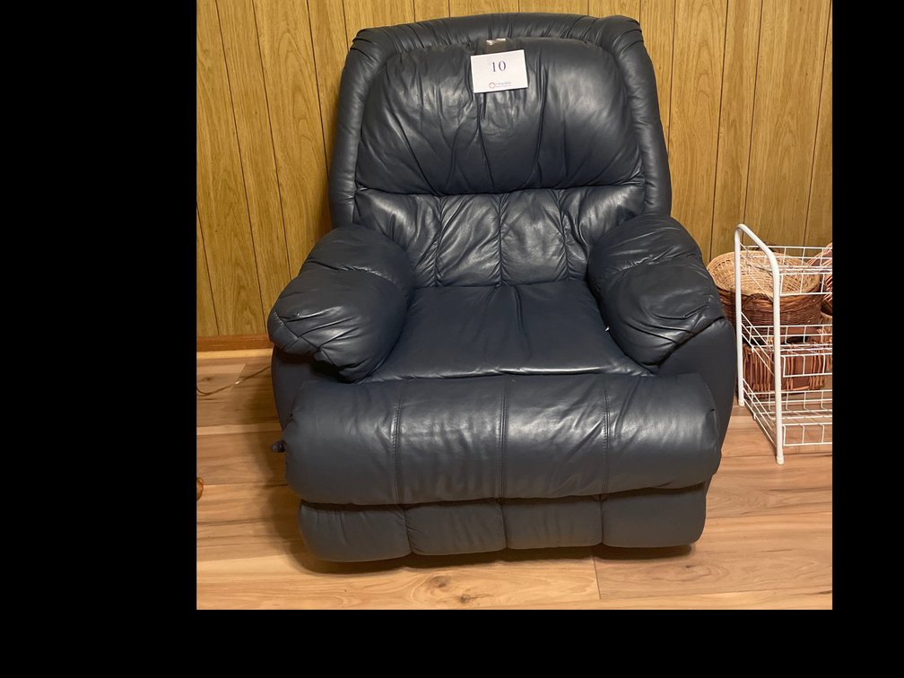 Blue Recliner 
