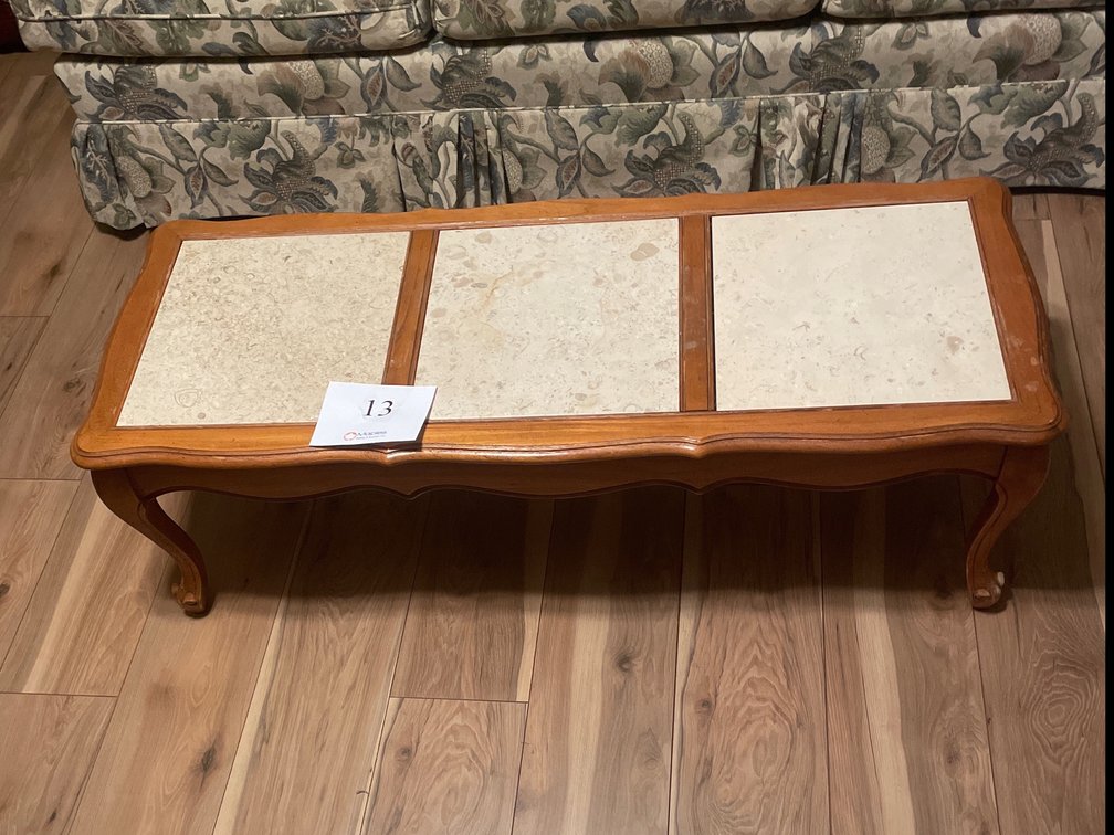 Marble Top Center Table 