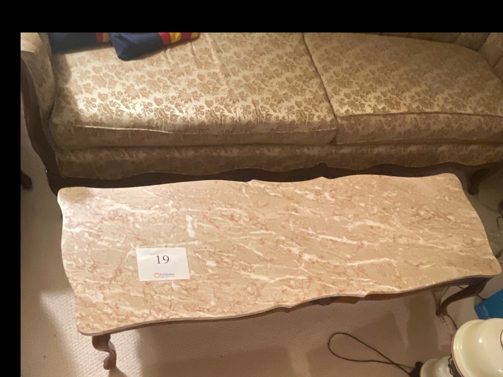 Marble Top Center Table 