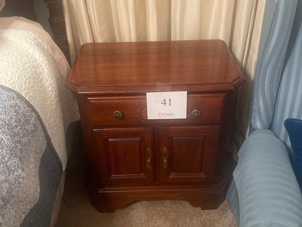 Wooden Nightstand 