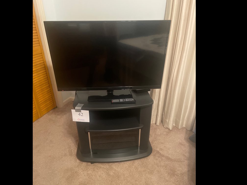 Insignia TV with TV stand 