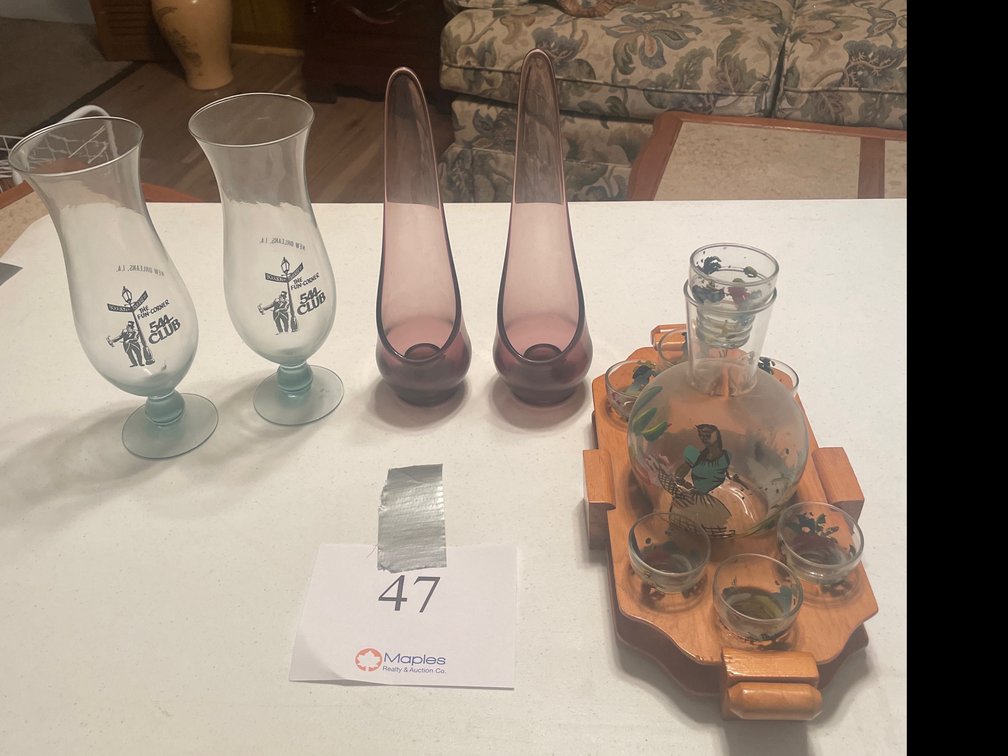 Shot Glass Set and Glasses 