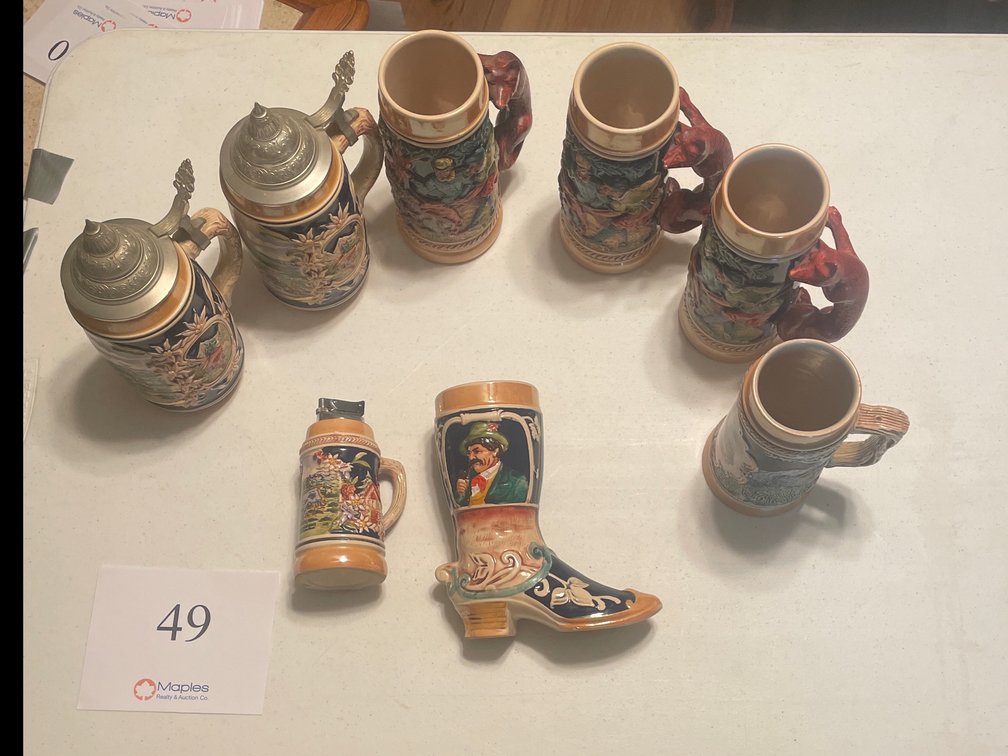 Decorative Mugs, Mug Lighter, Boot Mug