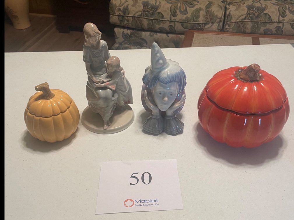 Pumpkin Jars, Figurines 