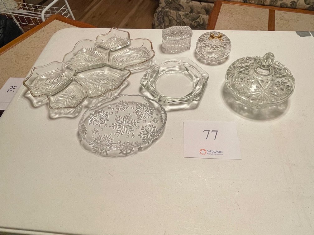 Glass Tray, Dish, Ashtray
