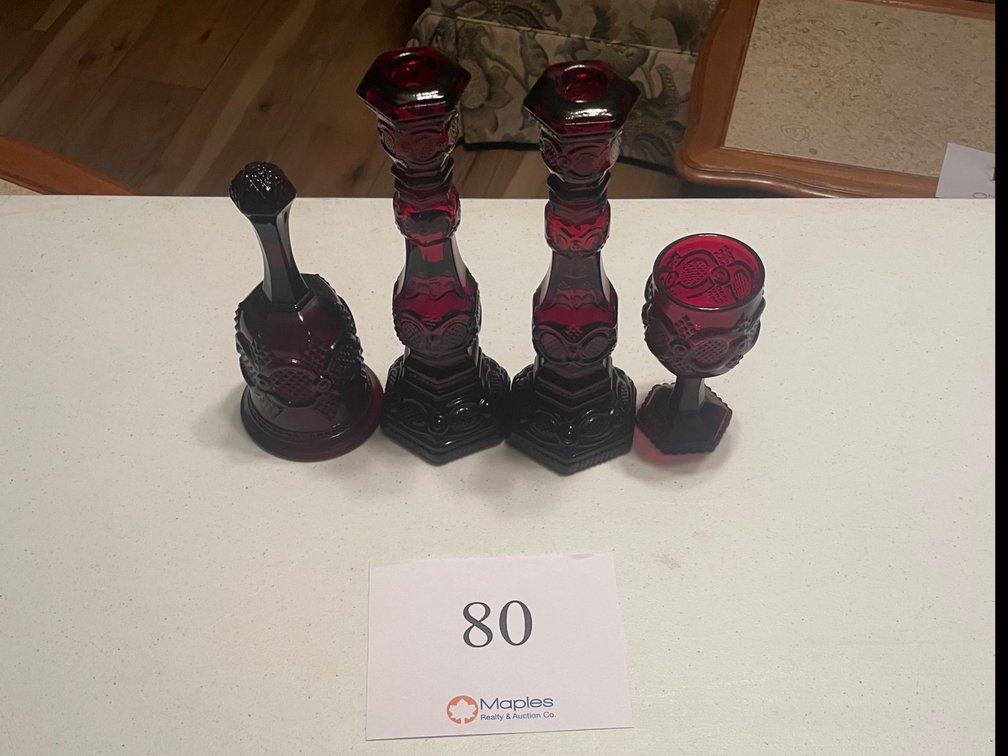 Candle Holders and Bell
