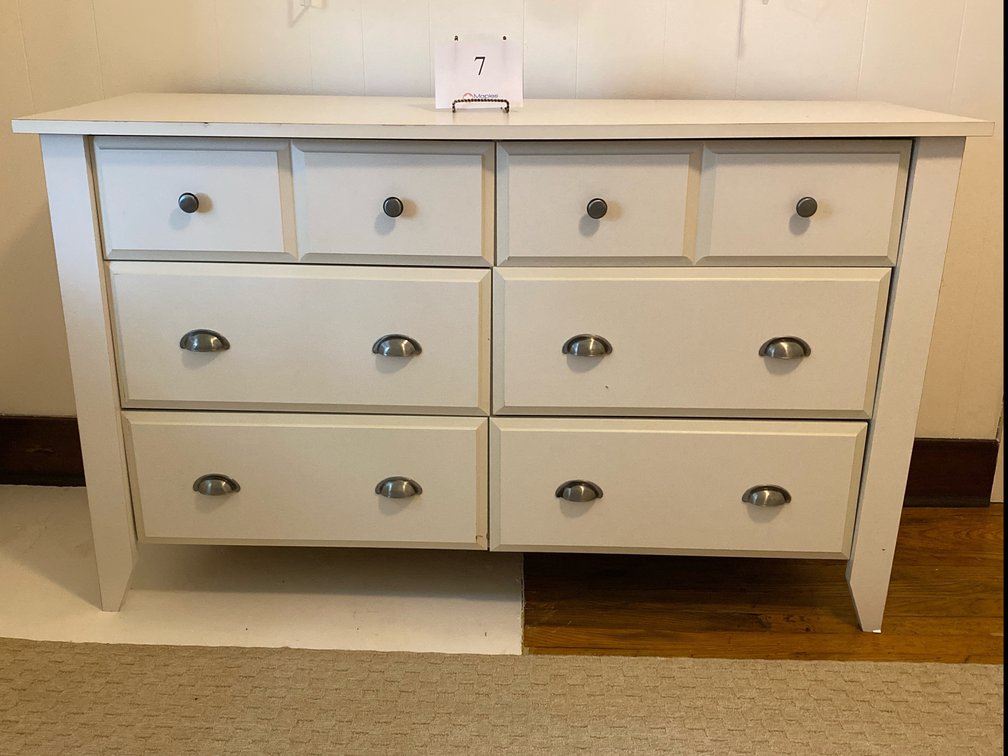 SAUDER SHOAL CREEK COLLECTION DRESSER 33”Hx55”Wx18.5”D
