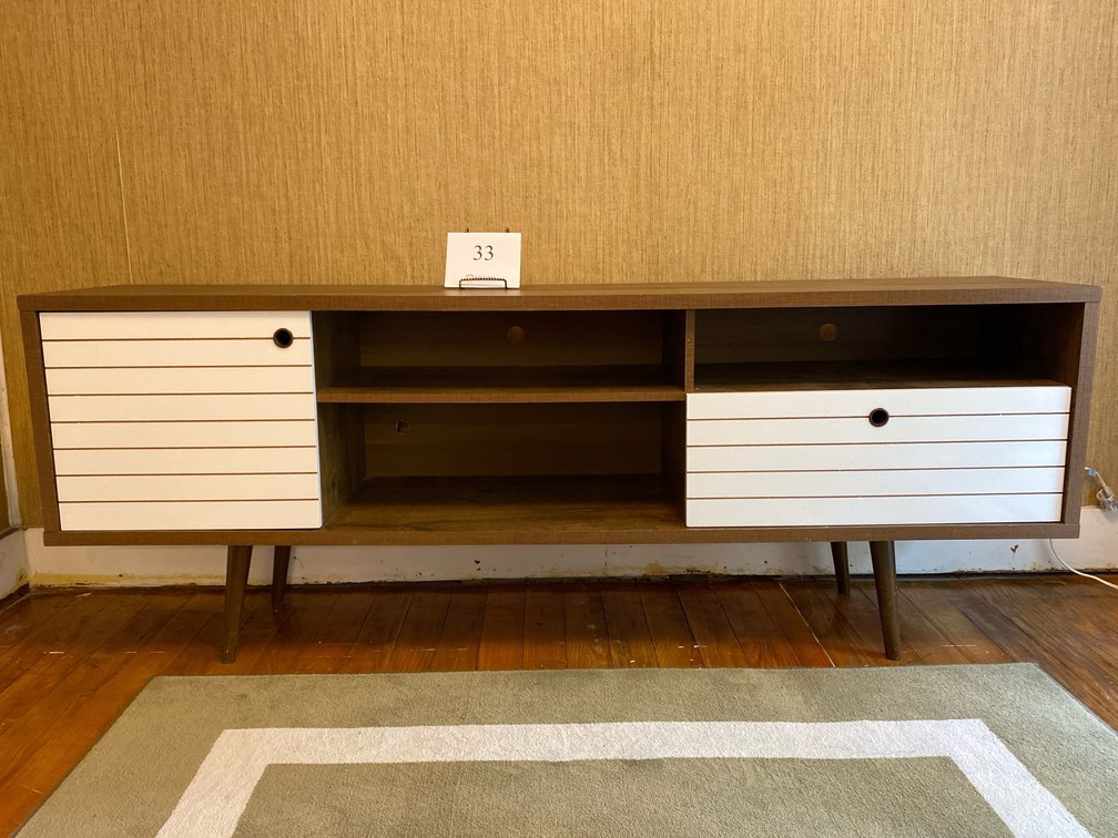 ASHLEY FURNITURE 70” TV STAND 26”Hx70”Wx15”D