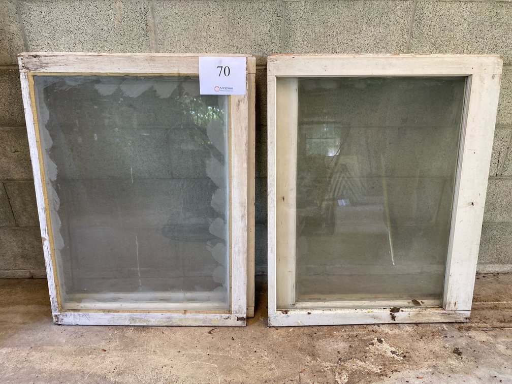 6 WINDOWS 36”H x 38.5” W