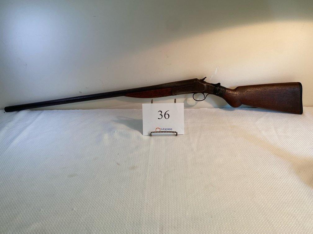 STEVENS 12 GAUGE SINGLE SHOT SHOTGUN