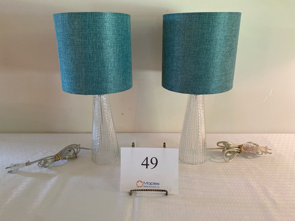 MATCHING LAMPS 16”H