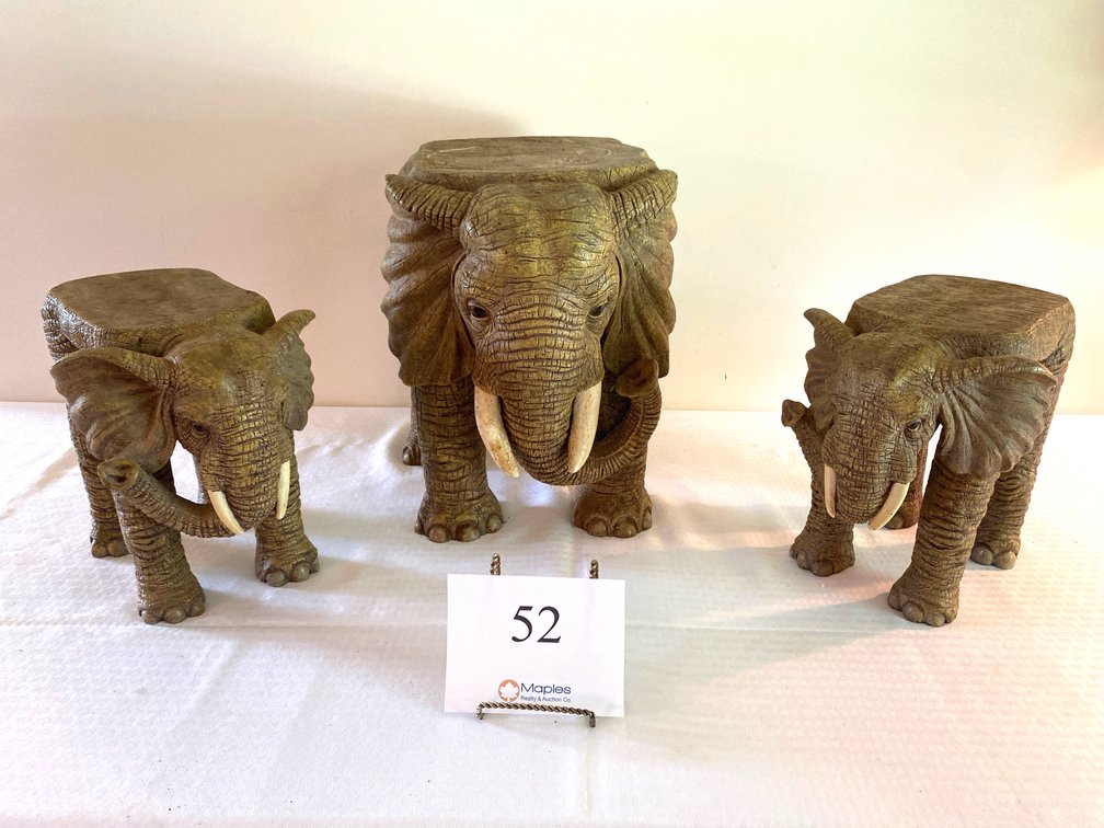 ELEPHANT PLANT STANDS 