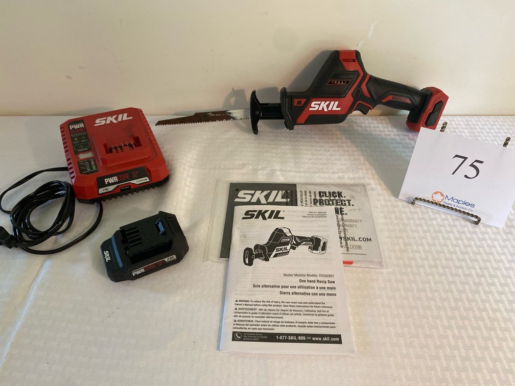 SKIL PWRCORE 12” BATTERY POWERED SAW 