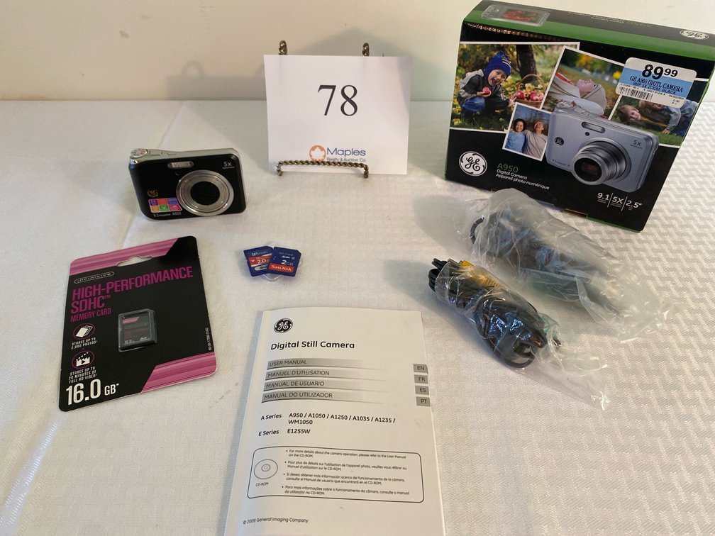 GE A950 DIGITAL CAMERA 
