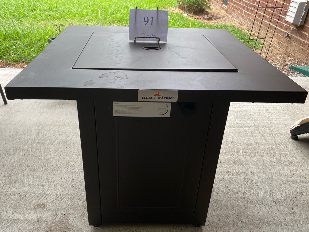 LEGACY PROPANE FIRE PIT TABLE 25” H