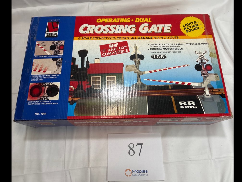 Like-Like Trains Crossing Gate