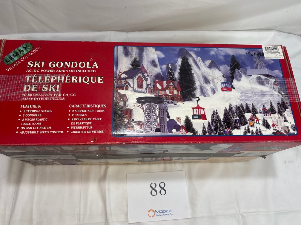 Lemax Ski Gondola