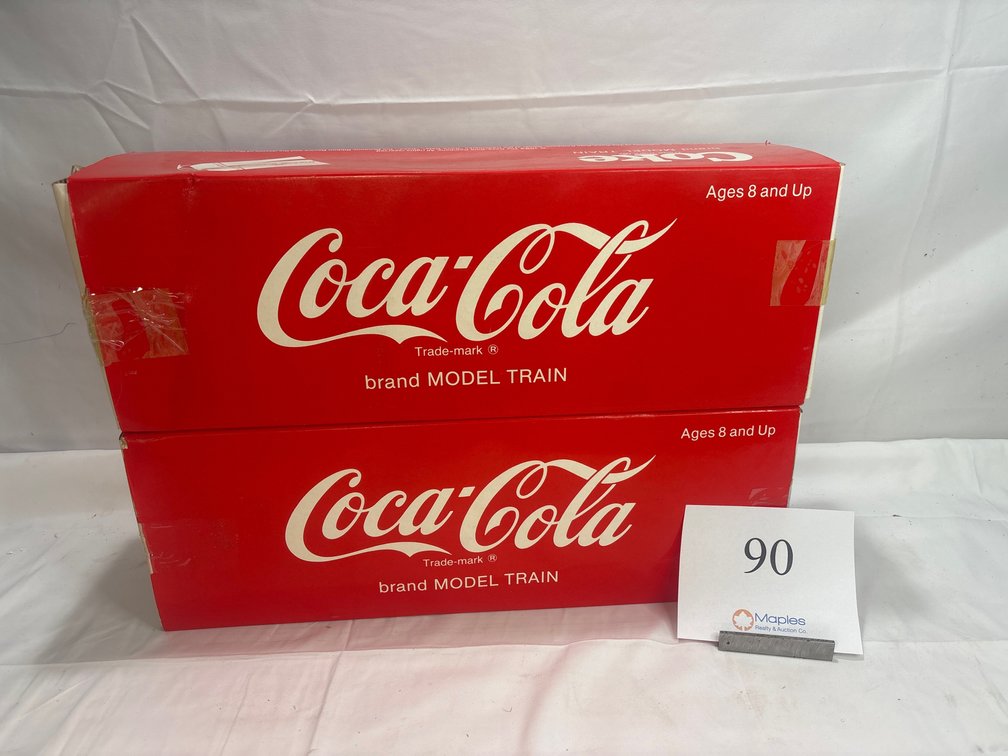 Coca Cola Model Trains