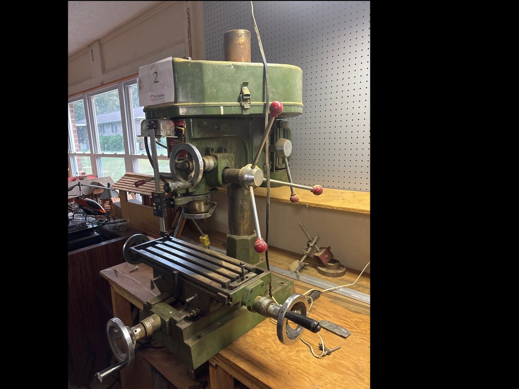 Enco Model 91000 Vertical Mill