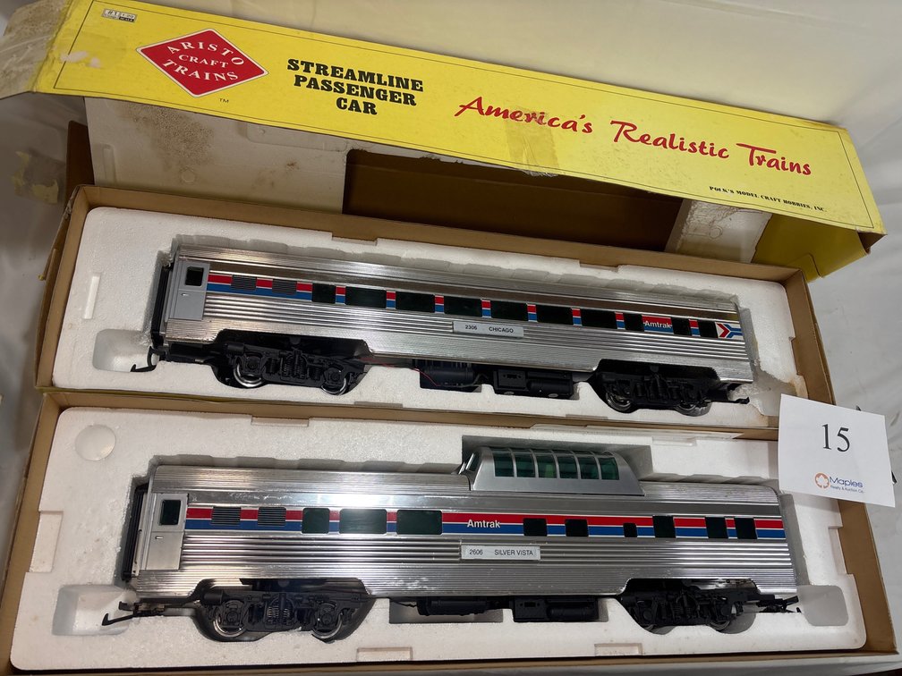 Aristo Craft Trains Streamline Passenger/ Vista Dome Car