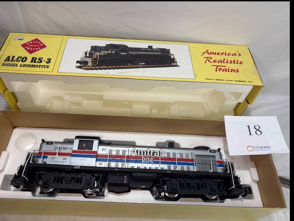 Aristo Craft Trains Alco RS-3 Diesel Locomotive 