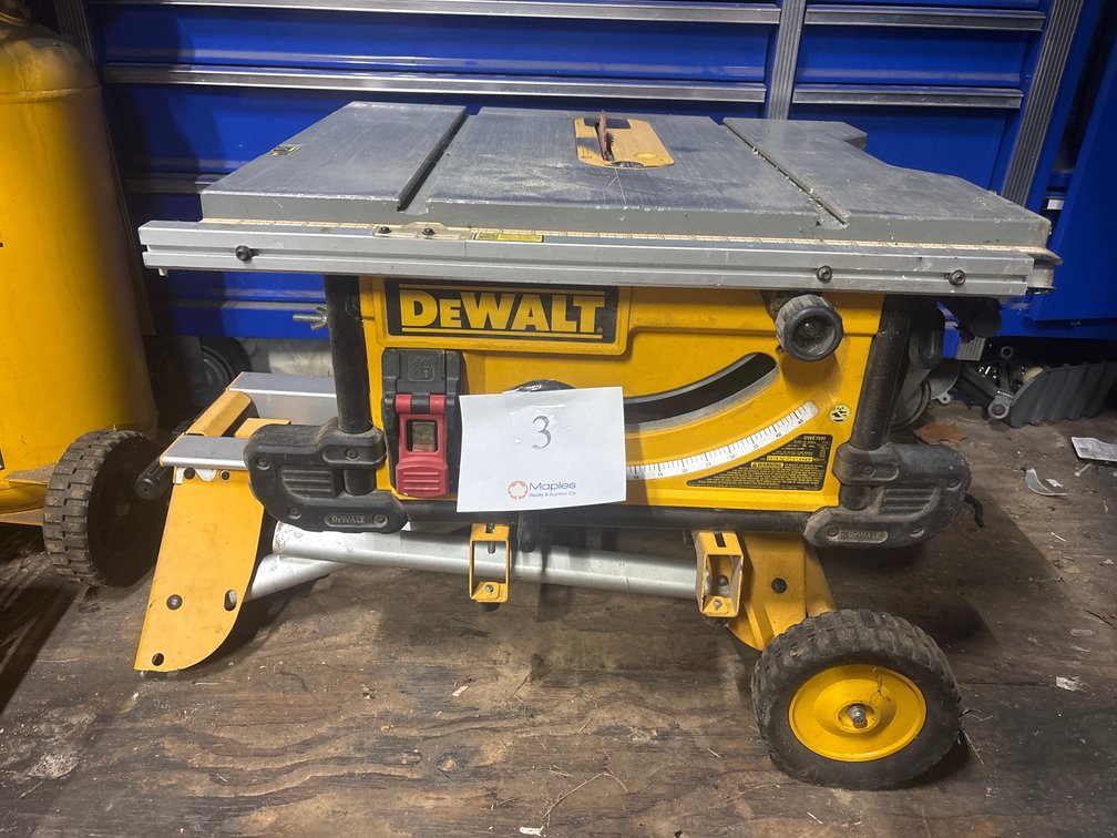 Dewalt Collapsible Table Saw