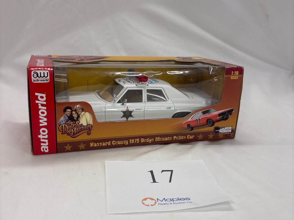 Dukes of Hazzard Diecast SIGNED 1:18
