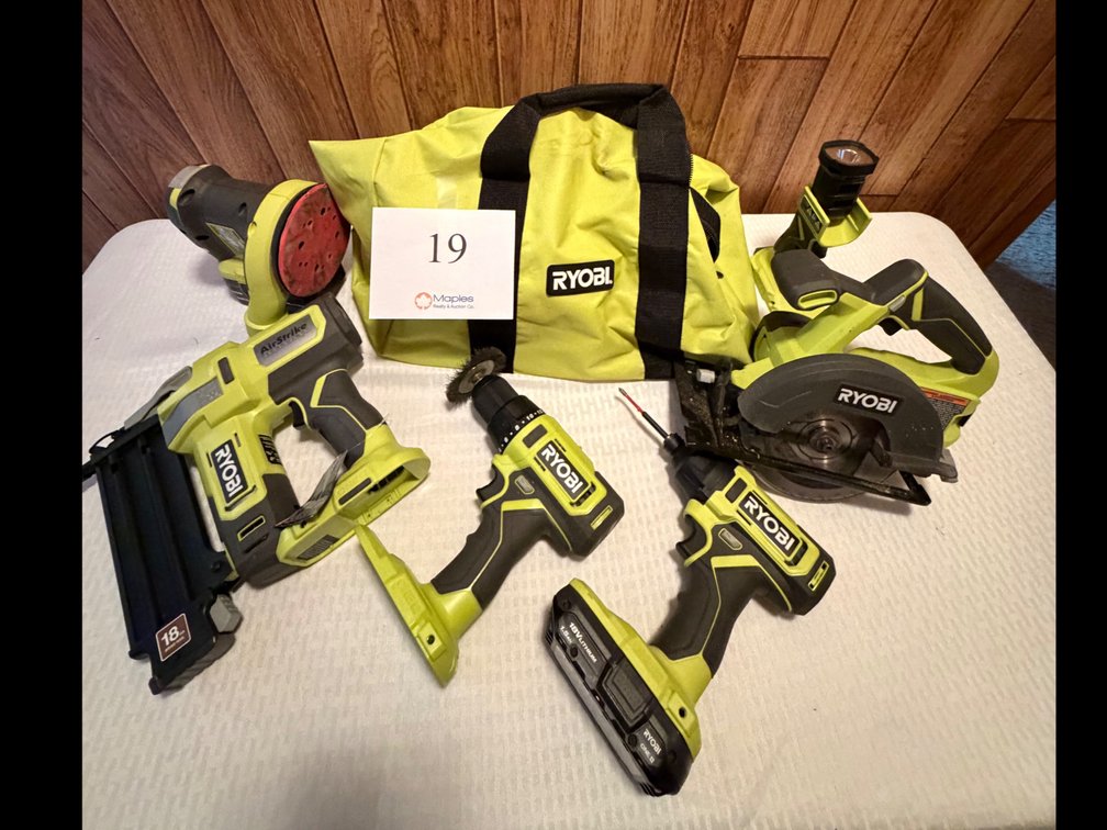 Ryobi Tool Set - see description!!