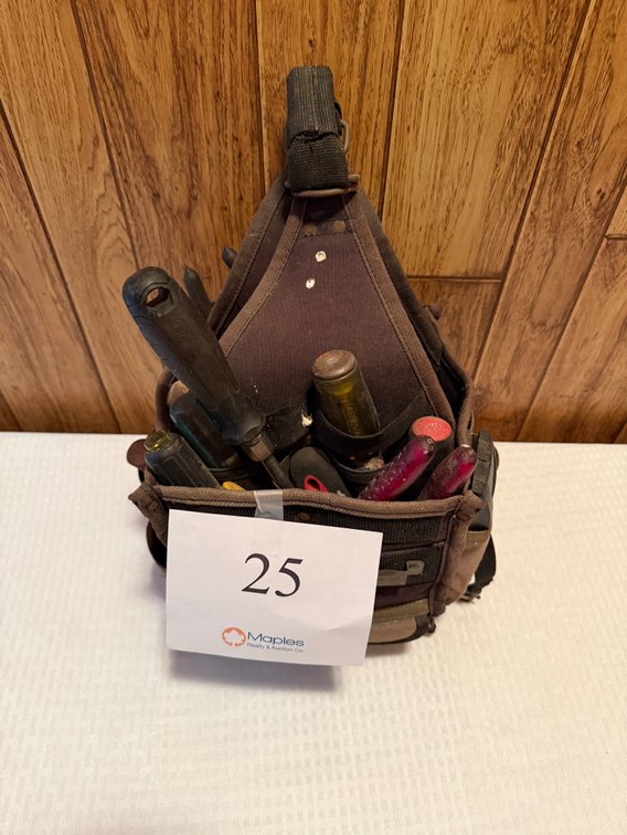 Tool bag with miscellaneous tools