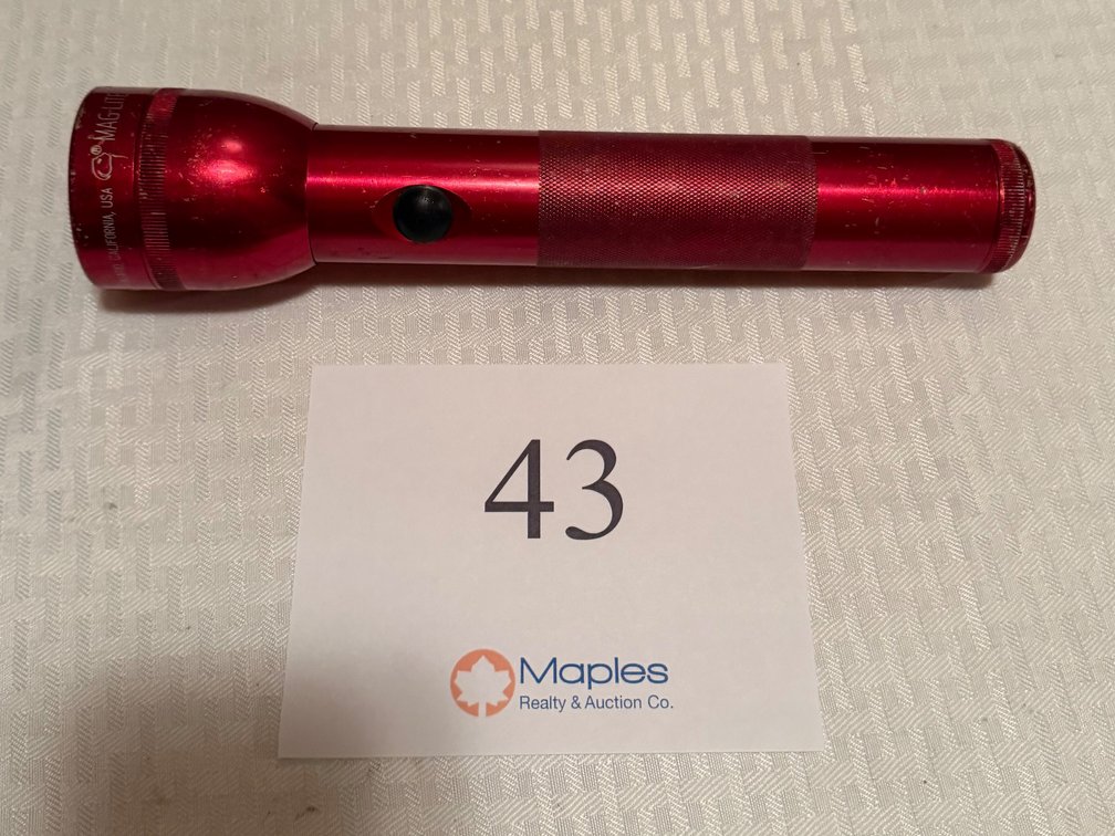 Maglite” flashlight