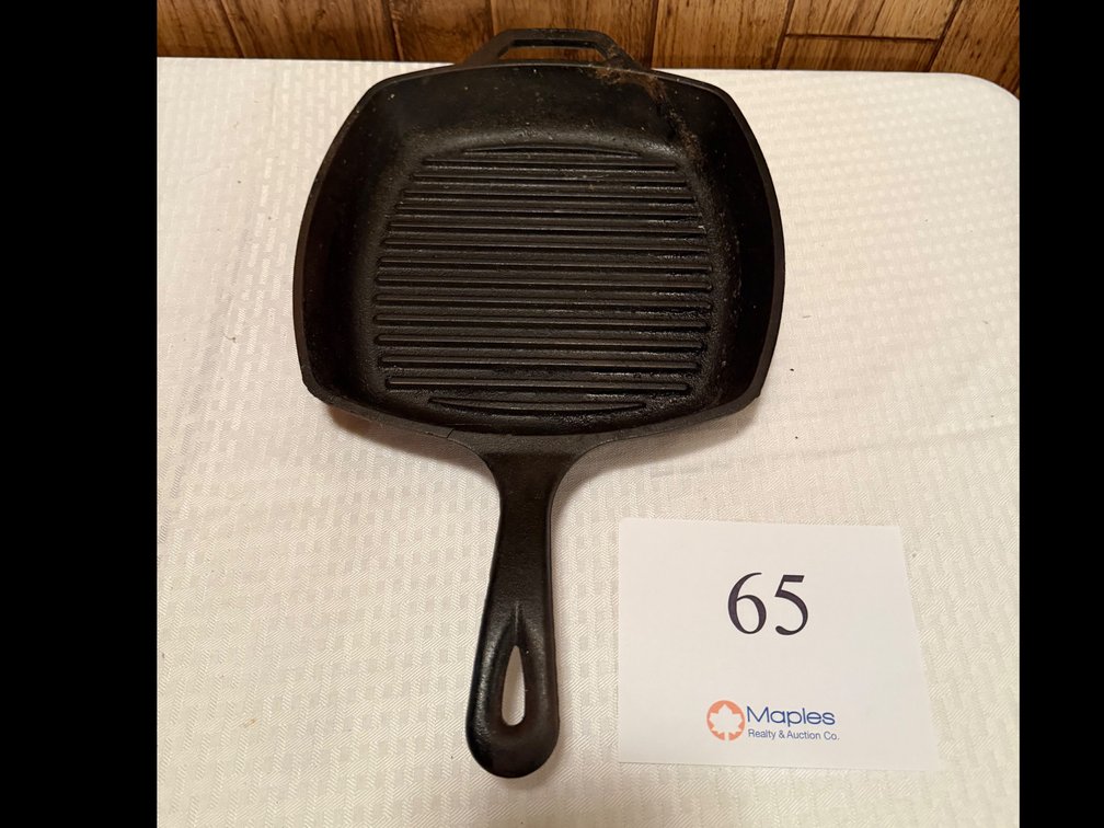 Cast Iron Grill Pan