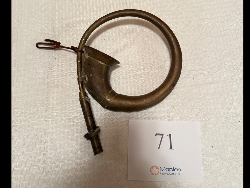 Circular Brass Horn