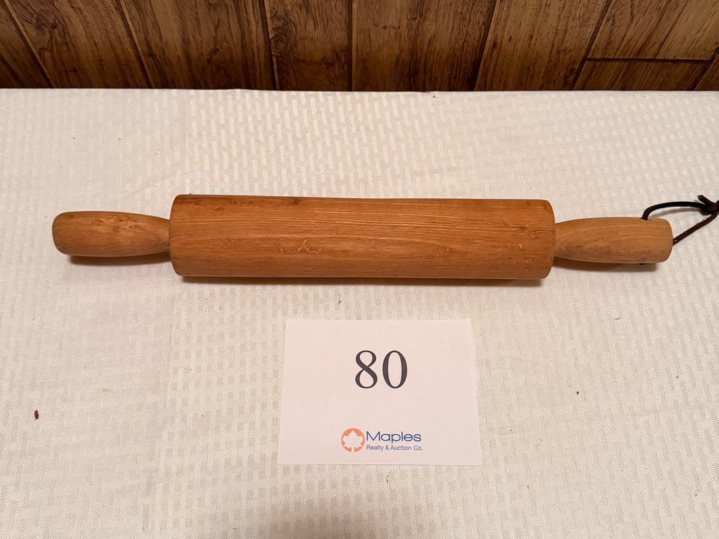Wooden rolling pin