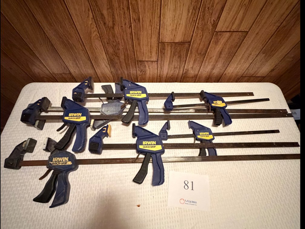 Irwin “quick grip” Bar Clamps