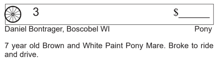 Image for Southwest Wisconsin Riding Horse Sale