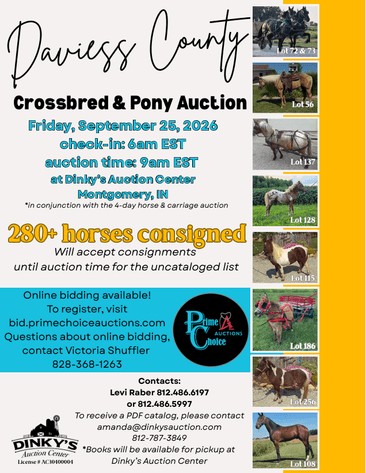 Image for Daviess County Crossbred & Pony Auction