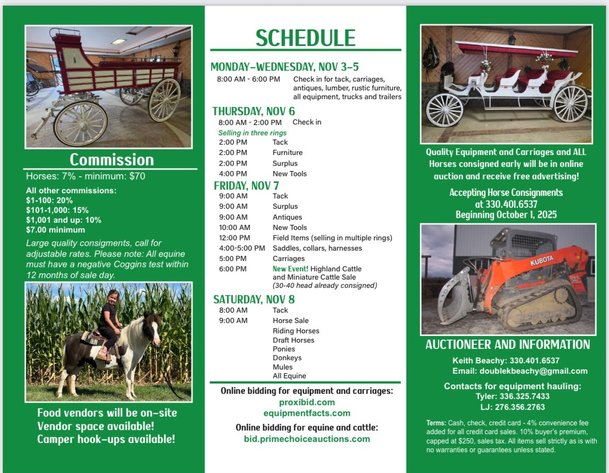 Image for Tri-State Cattle and Horse Auction- Friday- Day 1