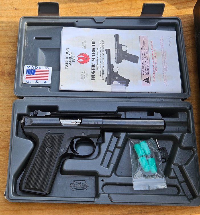 Ruger 22/45 Mark 3 Target Model 22LR