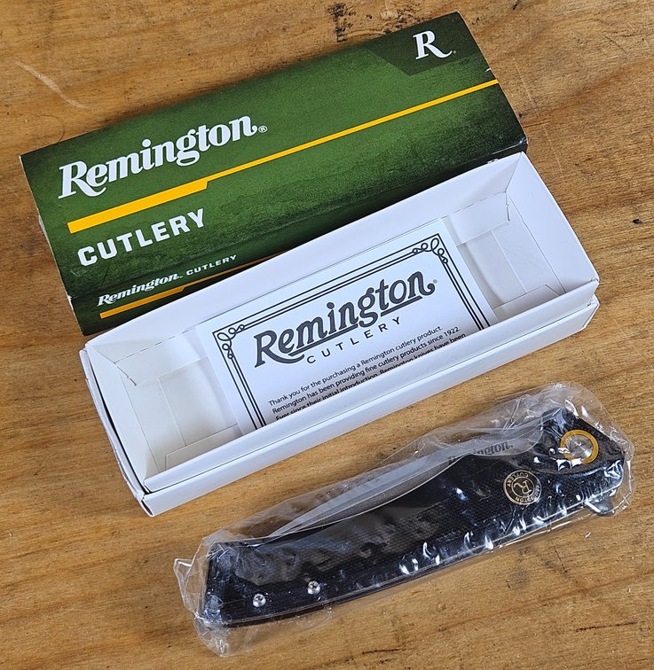 Remington EDC Drop Point 4.75" Folding Knife