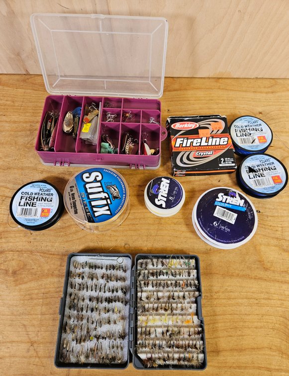Fishing Lures, Flies, String