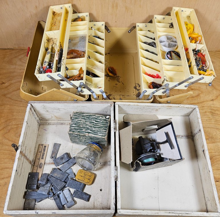 Tackle Box with Lures