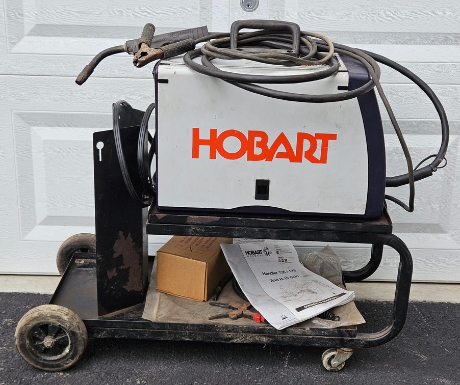 Hobart Handler 135 Welder with Helmet