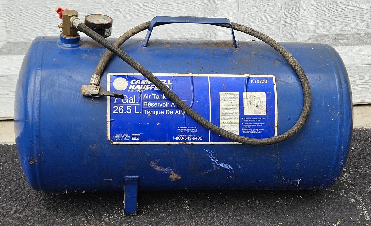 Campbell Hausfeld 7gal Air Tank