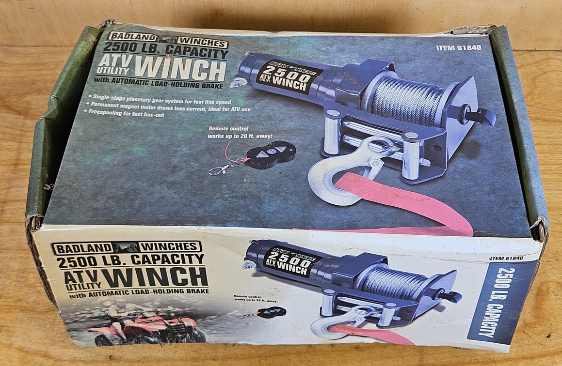 Badland 2500lb ATV Winch