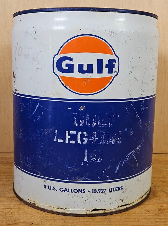 Gulf Motor Oil 5gal Bucket